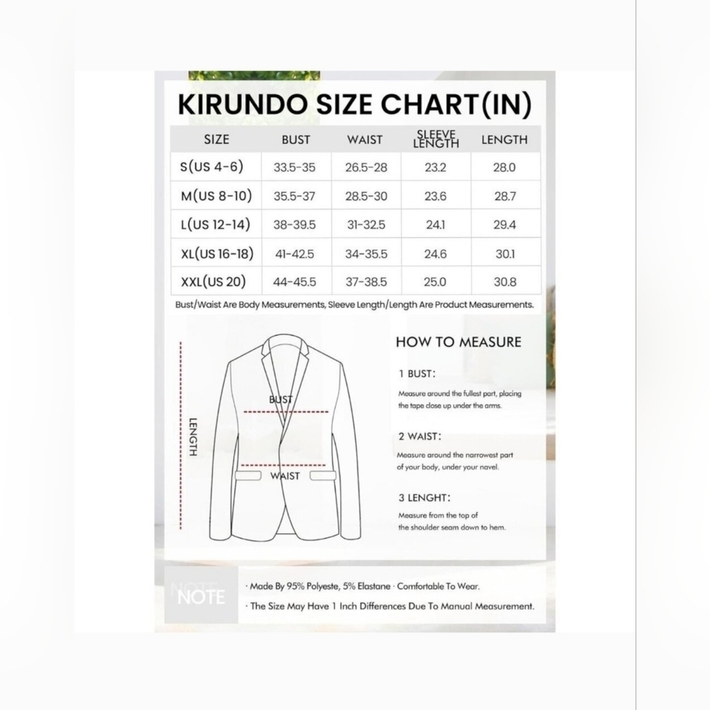 Kirundo Women's Black Blazer - Picture 12 of 12